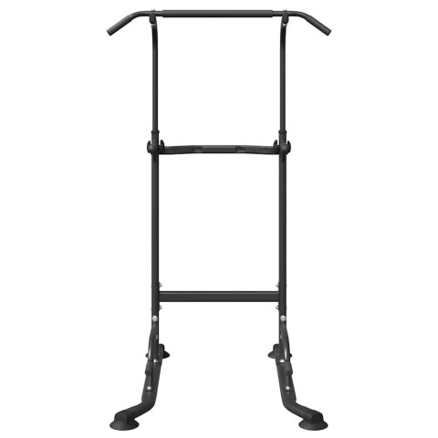 VidaXL Stacja do Dipów Wieży Mocy Inny Czarny 95 x 102 x (160-210) cm