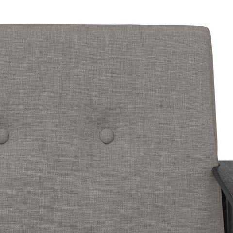 FOTEL CIEMNOSZARY 59X75X78CM TKANINA