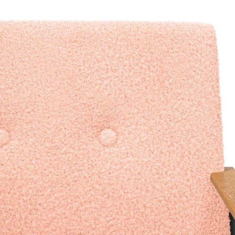 FOTEL RÓŻOWY 59X75X78CM