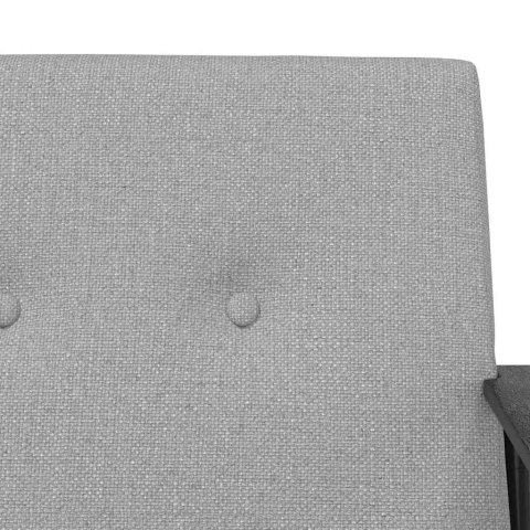 VidaXL fotel Szary chmur 59 x 75 x 78 cm tkanina