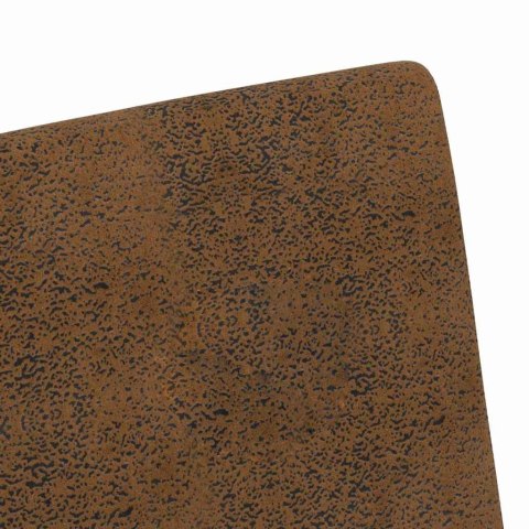 VidaXL Krzesełka jadalne na kółkach 2 pcs Brązowy 57 x 66 x 94 cm