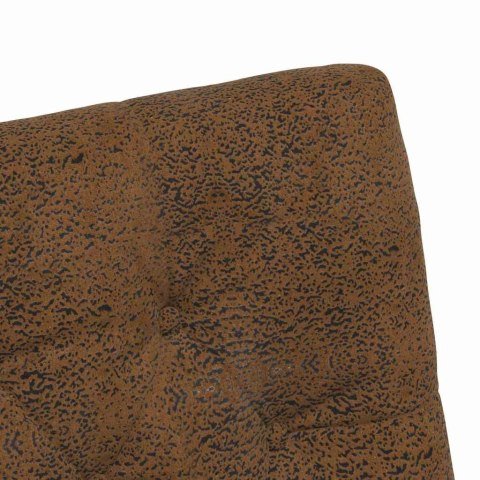 VidaXL Krzesełka jadalne na kółkach 2 pcs Brązowy 58 x 67 x 97 cm