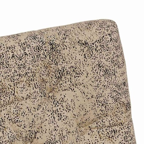 VidaXL Krzesełka jadalne na kółkach 2 pcs Jasnoszary 58 x 67 x 97 cm