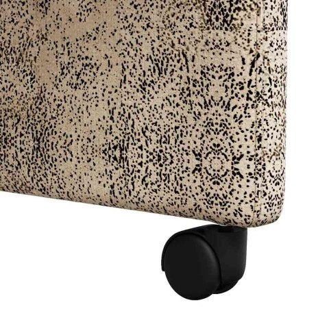 VidaXL Krzesełka jadalne na kółkach 2 pcs Jasnoszary 58 x 67 x 97 cm