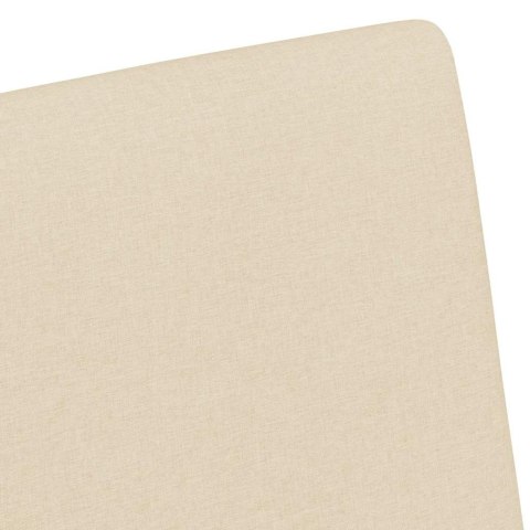 KRZESEŁKA JADALNE NA KÓŁKACH 2 SZT KREMOWY 57X66X94CM