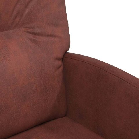 VidaXL Krzesełka jadalne na kółkach z kółkami 2 pcs Błyszczący brązowy