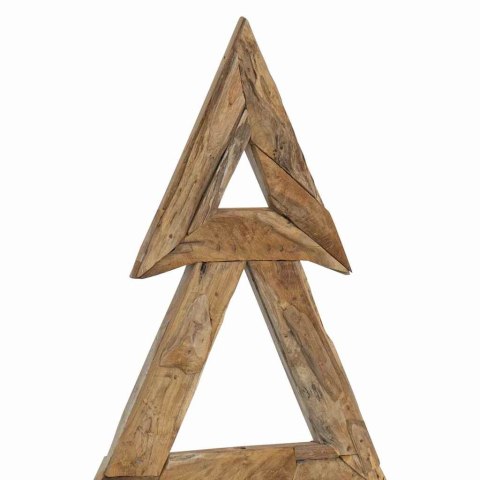 CHOINKA Z PODSTAWĄ BRĄZOWY 180CM LITE DREWNO TEKOWE