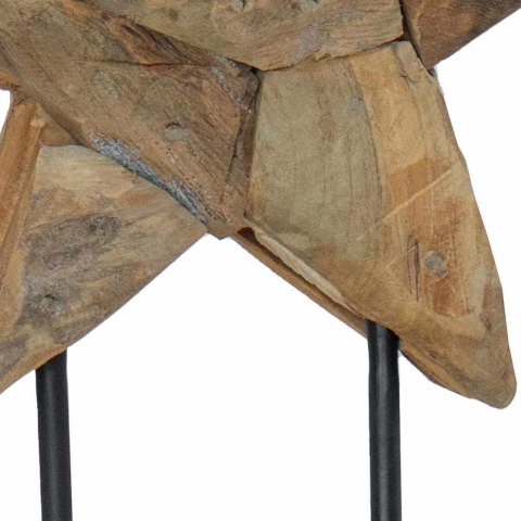 GWIAZDA BOŻONARODZENIOWA BRĄZOWY 30X5X45CM