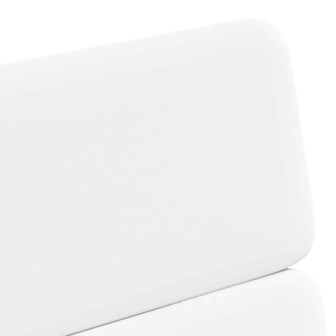 KRZESEŁKA JADALNE NA KÓŁKACH 2 SZT BIAŁY 58X65X98CM