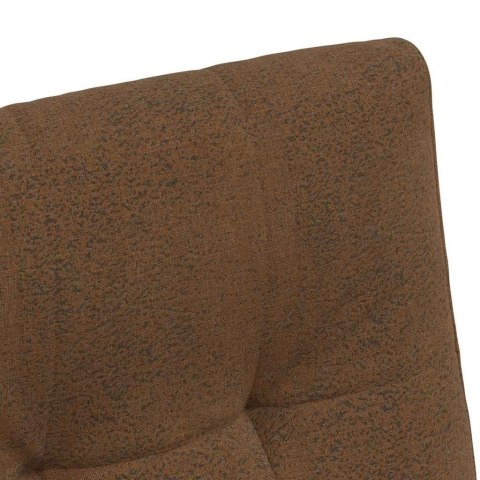 KRZESEŁKA JADALNE NA KÓŁKACH 2 SZT BRĄZOWY 57X67X98CM