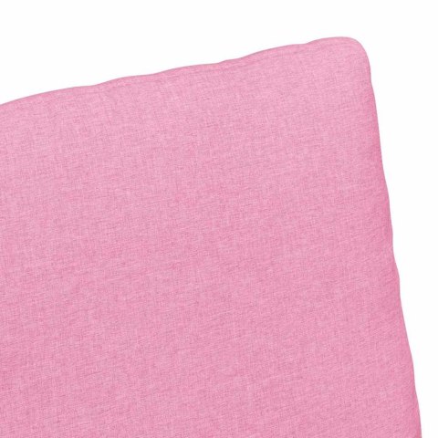 KRZESŁA JADALNE 2 PCS RÓŻOWY 57X 67X 98CM TKANINA