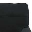 LEŻANKA CZARNY AKSAMIT VELVET SZEZLONG CHAISE LOUNGE SALON MIĘKKI RELAKS