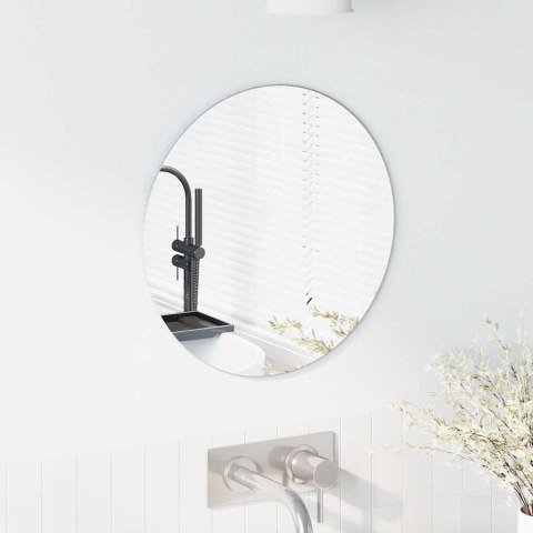 LUSTRO ŚCIENNE OKRĄGŁY Ø 40CM SZKŁO HARTOWANE