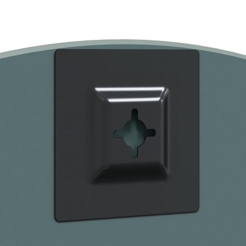 LUSTRO ŚCIENNE OKRĄGŁY Ø 40CM SZKŁO HARTOWANE