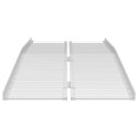 VidaXL Rampa dla wózka inwalidzkiego Srebrny 152 x 73 x 11 cm
