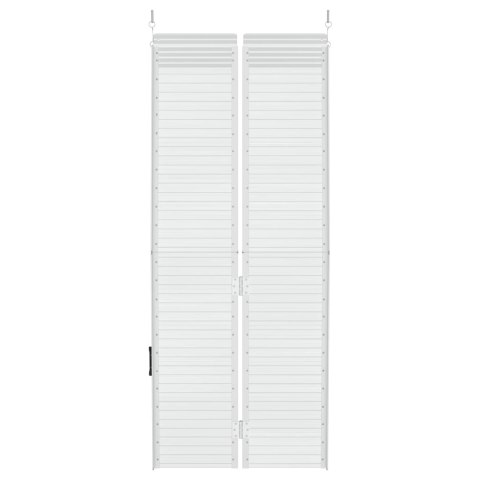 VidaXL Rampa dla wózka inwalidzkiego Srebrny 183 x 73 x 11 cm