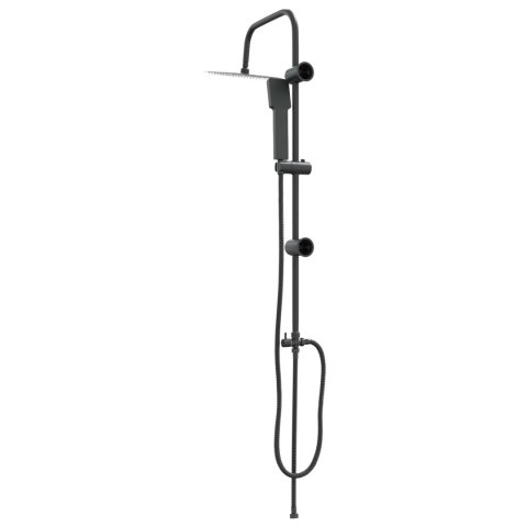 SYSTEM PRYSZNICOWY CZARNY 45X20X96CM