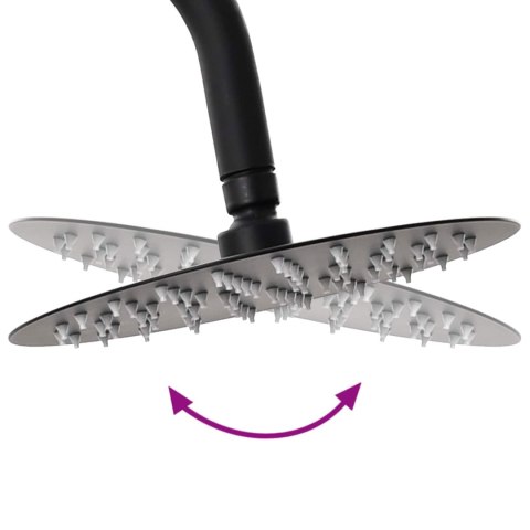 VidaXL System Prysznicowy Czarny 45 x 20 x 96 cm