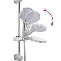 VidaXL System Prysznicowy Srebrny 45 x 20 x 96 cm