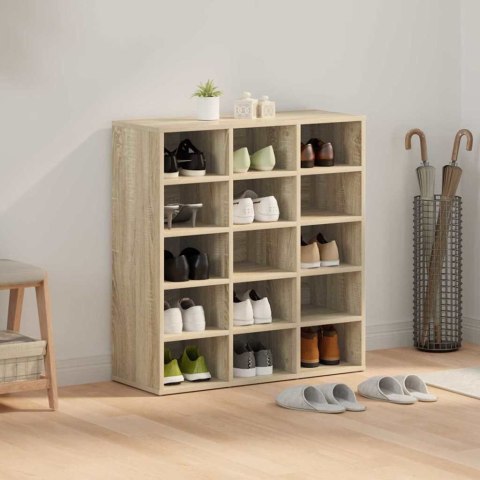VidaXL Szafka na buty z półką Dąb Sonoma 77,5 x 30 x 83,5 cm