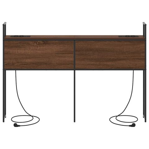 SZAFKA Z ŁADOWANIEM BRĄZOWY DĄB 150CM