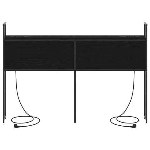 SZAFKA Z ŁADOWANIEM CZARNY DĄB 140CM