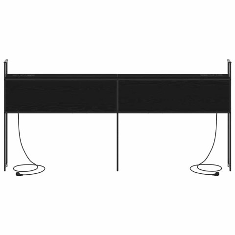 SZAFKA Z ŁADOWANIEM CZARNY DĄB 200CM