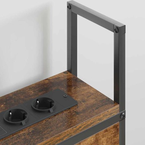 SZAFKA Z ŁADOWANIEM WĘDZONY DĄB 180CM