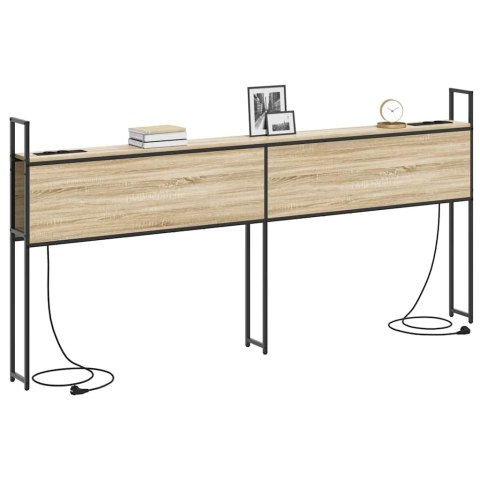 SZAFKA Z ŁADOWANIEM DĄB SONOMA 180CM