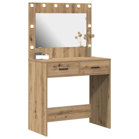 TOALETKA DĄB ARTISAN 78,5X41X135CM MATERIAŁ DREWNOPOCHODNY