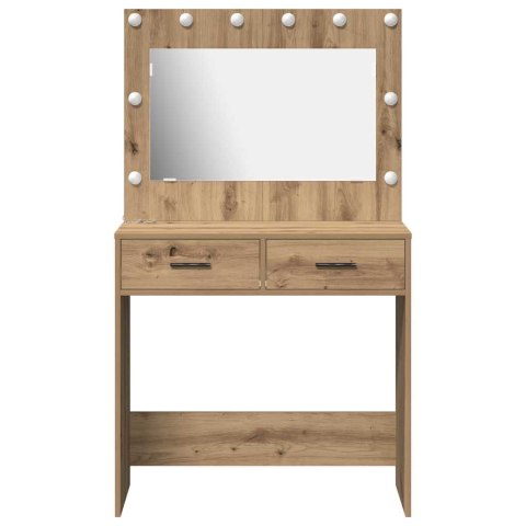 TOALETKA DĄB ARTISAN 78,5X41X135CM MATERIAŁ DREWNOPOCHODNY