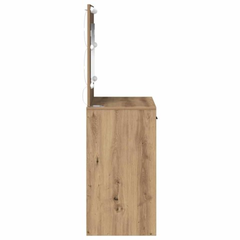 TOALETKA DĄB ARTISAN 78,5X41X135CM MATERIAŁ DREWNOPOCHODNY