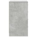 BUFET BETONOWY SZARY 40X41X75CM