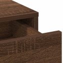 VidaXL Toaletka Brązowy dąb 50 x 41 x 135 cm Materiał drewnopochodny