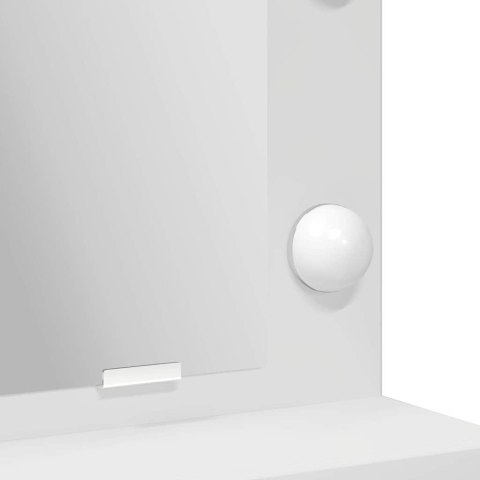 TOALETKA Z PÓŁKĄ BIAŁY 50X41X135CM