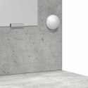 TOALETKA Z SZUFLADĄ Z LUSTREM BETONOWY SZARY 50X41X135CM