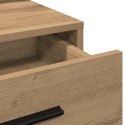 TOALETKA Z SZUFLADĄ Z PÓŁKĄ DĄB RZEMIEŚLNICZY 79X41X135CM