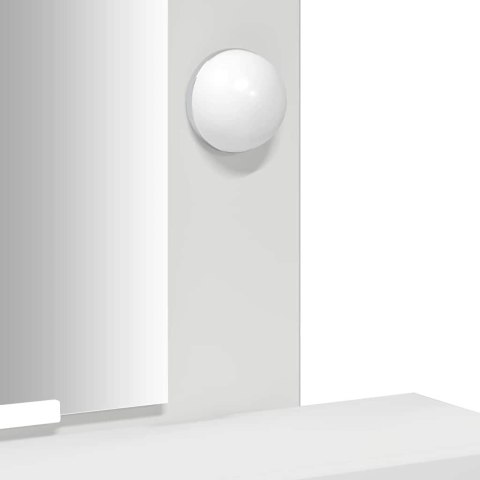 VidaXL Toaletka Biały 50 x 41 x 140 cm Materiał drewnopochodny