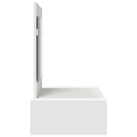 VidaXL Toaletka Biały 83 x 40 x 70 cm Materiał drewnopochodny