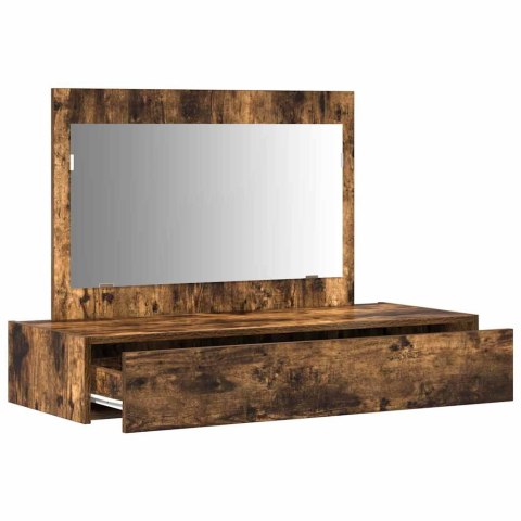 VidaXL Toaletka Brązowy 100 x 40 x 70 cm Materiał drewnopochodny