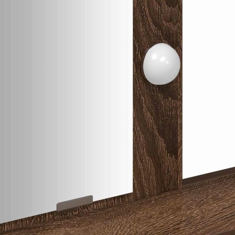 VidaXL Toaletka Brązowy 100 x 41 x 140 cm Materiał drewnopochodny