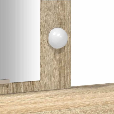 TOALETKA BRĄZOWY 102X33X135CM