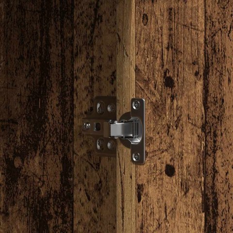 VidaXL Toaletka Brązowy 102 x 33 x 135 cm Materiał drewnopochodny