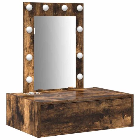 VidaXL Toaletka Brązowy 60 x 40 x 70 cm Materiał drewnopochodny