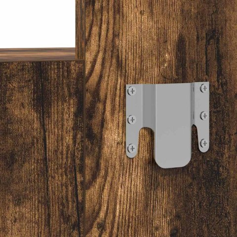 VidaXL Toaletka Brązowy 83 x 40 x 70 cm Materiał drewnopochodny