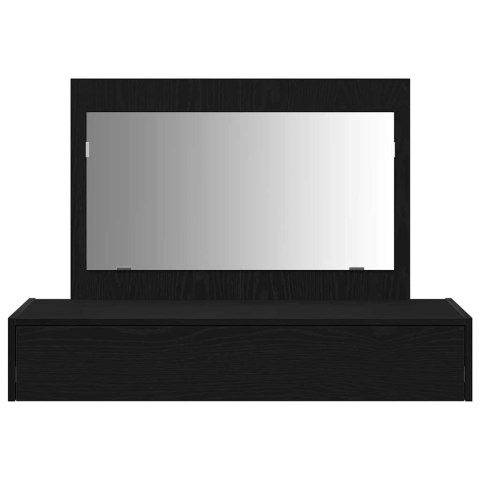 VidaXL Toaletka Czarny 100 x 40 x 70 cm Materiał drewnopochodny