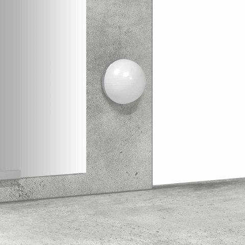 TOALETKA JASNOSZARY 102X33X135CM