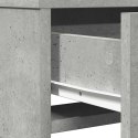 TOALETKA Z SZUFLADĄ Z PÓŁKĄ BETONOWY SZARY 50X41X140CM