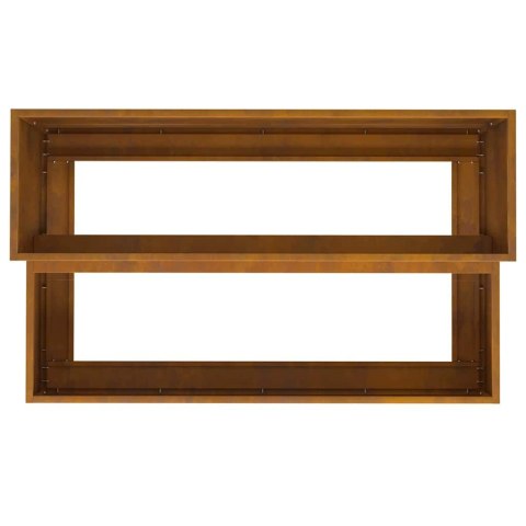 DONICZKA OGRODOWA RDZAWY 100X60X45CM