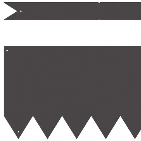 KRAWĘŻNIK DO TRAWNIKA 10 SZT CZARNY 100X0.05X20CM